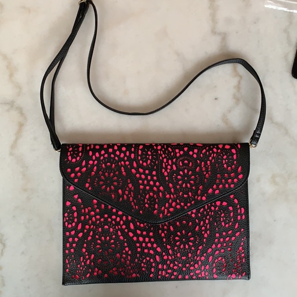 Faux leather envelope purse - Picture 4 of 5